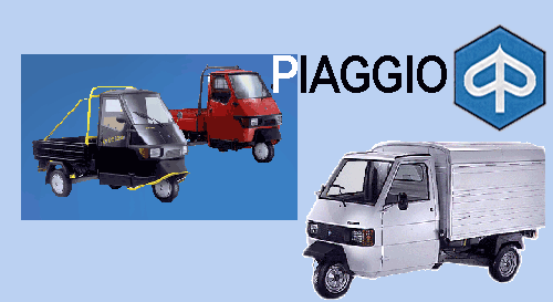 Auto Ellenrieder :: Piaggio-Dreiräder :: Piaggio-Ersatzteile :: Kfz-Handel  :: HU/AU